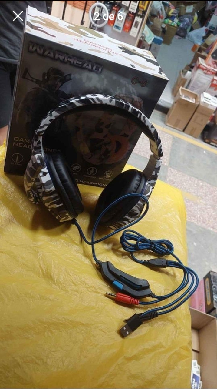 Audífonos Gamer - COD : 01