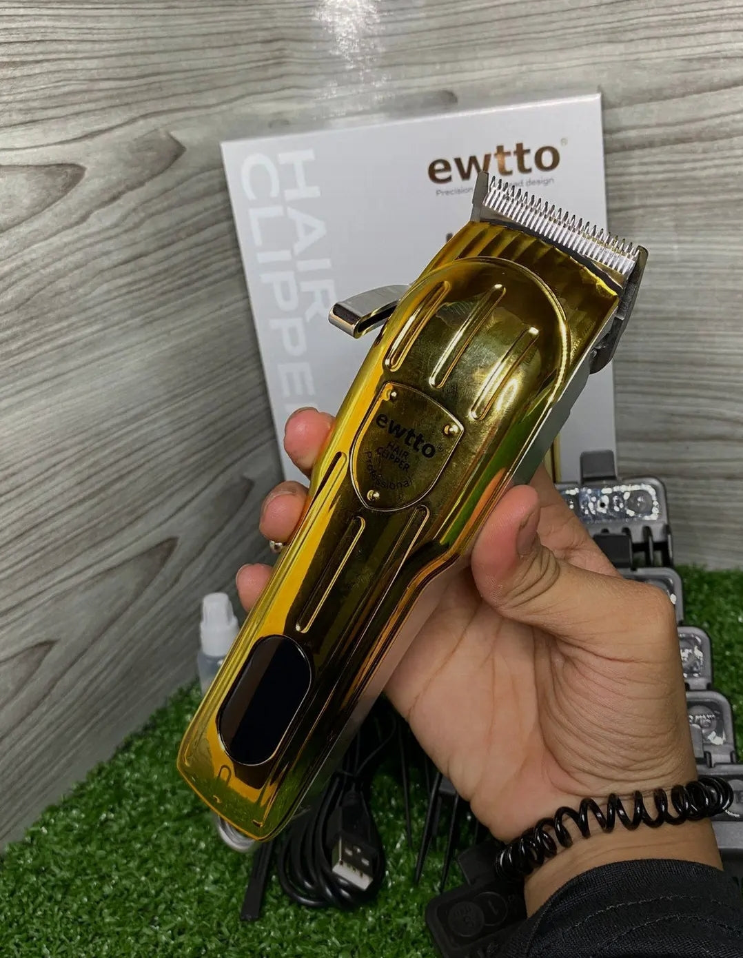 Maquina de cortar cabello Inalambrica profesional Cod:3371 Driver 03