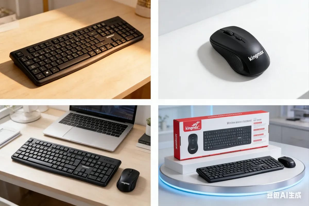 Teclado + Mouse Inalambrico Cod:1447 driver :01