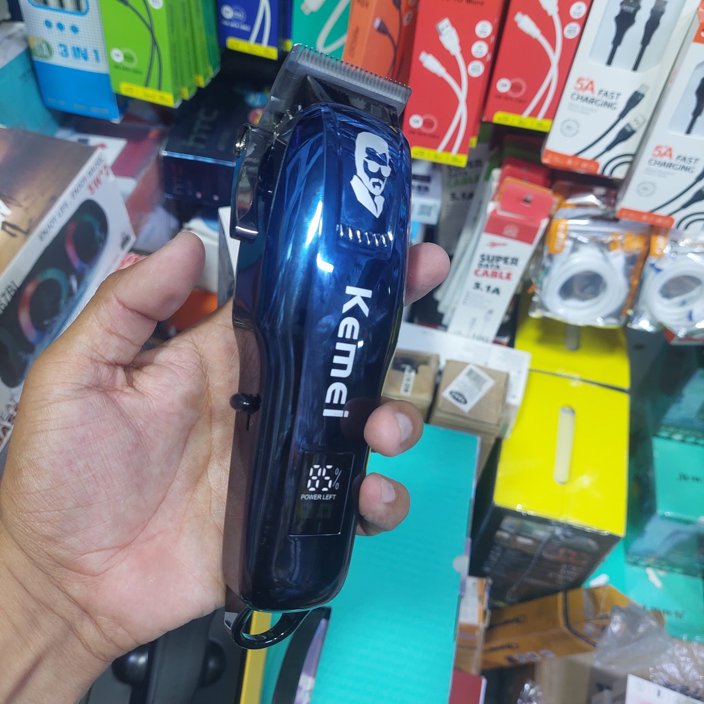 Maquina inalambrica para cortar cabello Cod:1171 driver :02