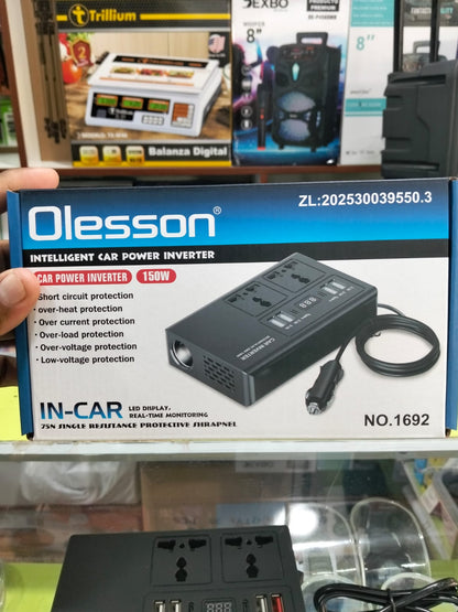 Inversor cargador cigarrera para  carro Cod:1203 driver:05