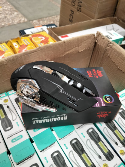 Mouse gamer inalambrico recargable Cod:1433 driver:01