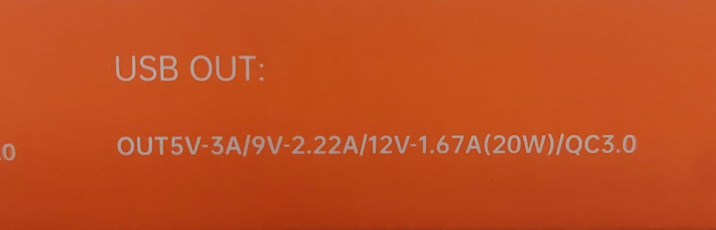 Panel  solar 18W para celulares Cod:6001 driver :03