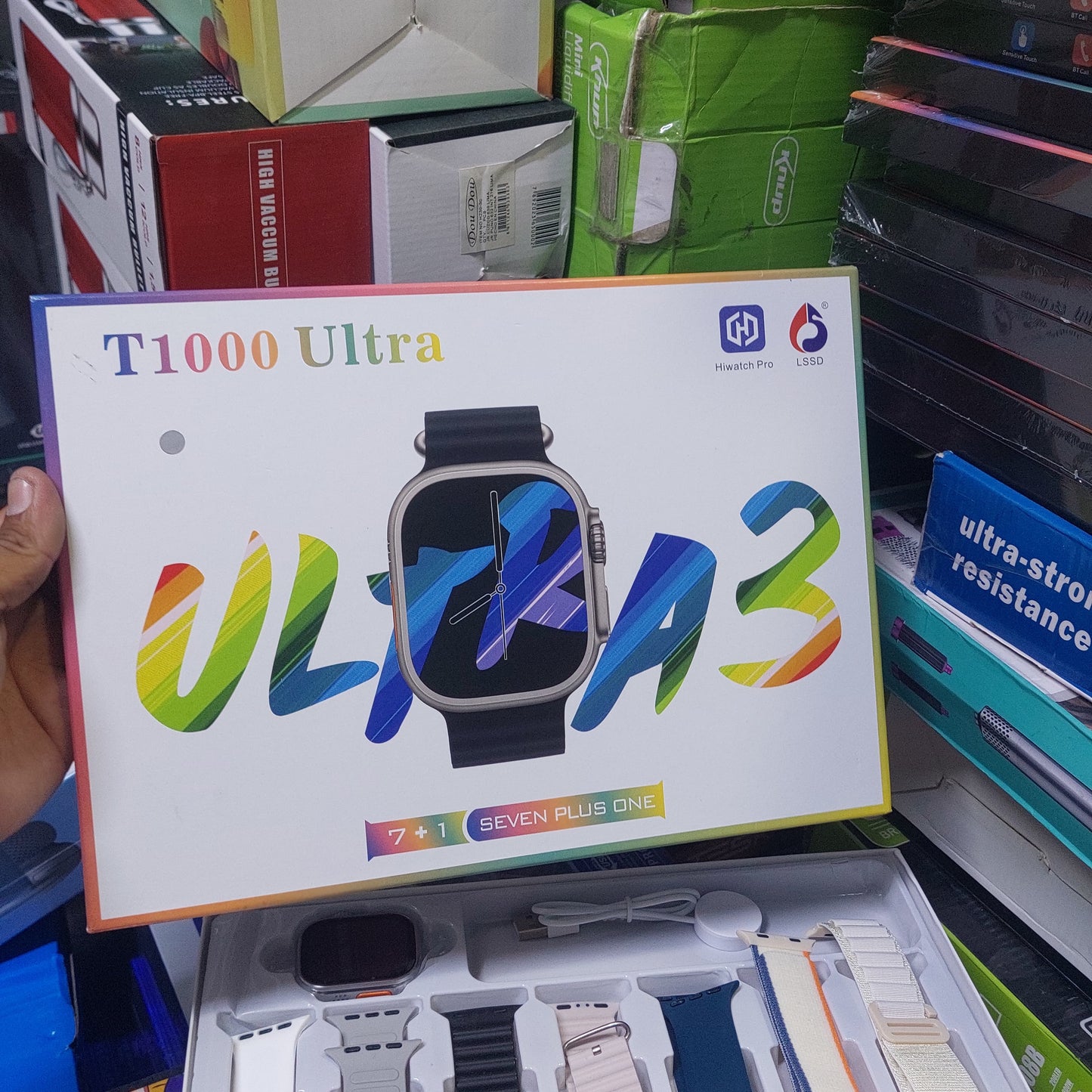 Reloj smartwatch 7 correas Cod:4460 Driver:02