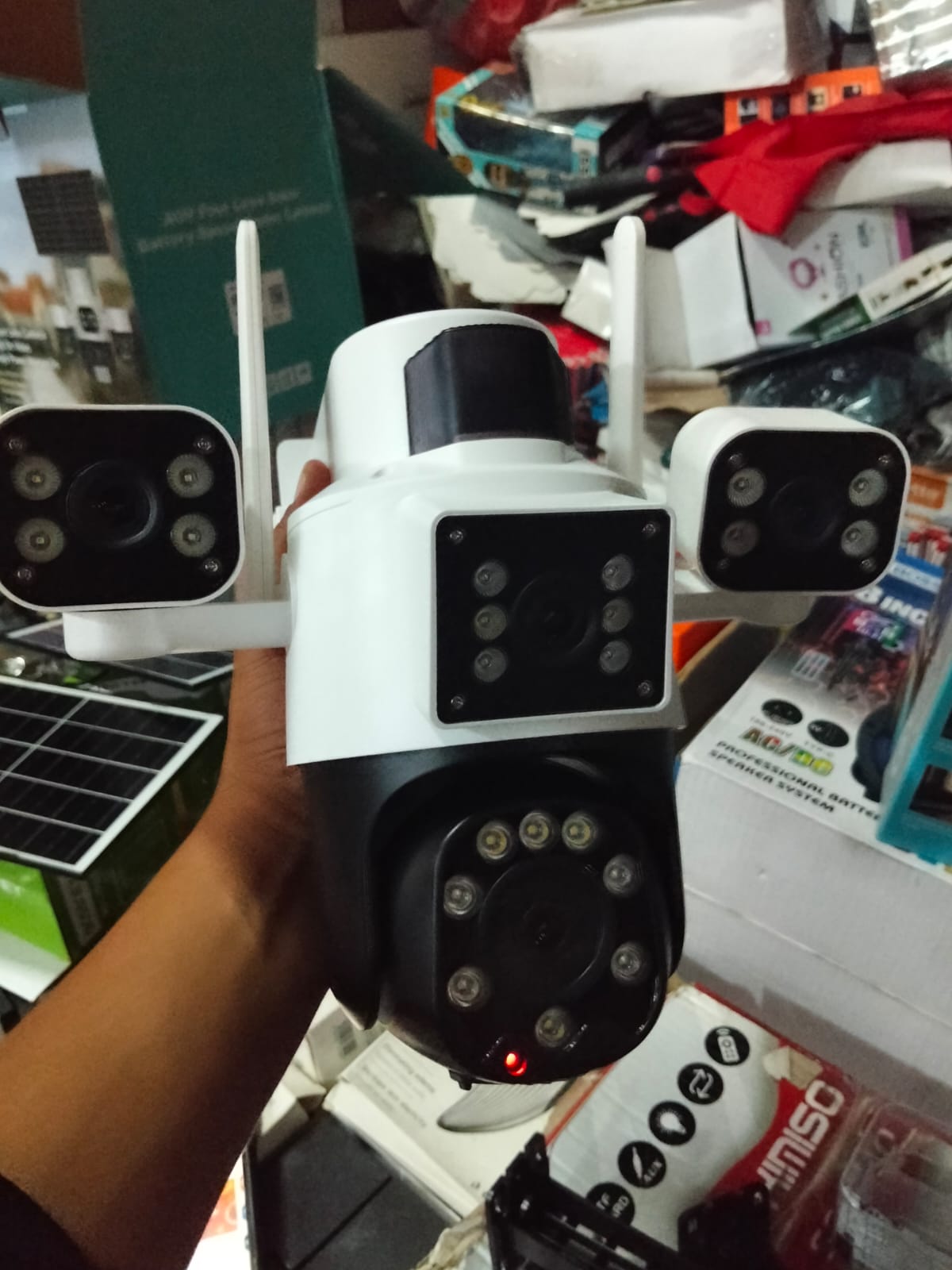 Camara de seguridad 4 lentes full HD Cod:1404 driver:01