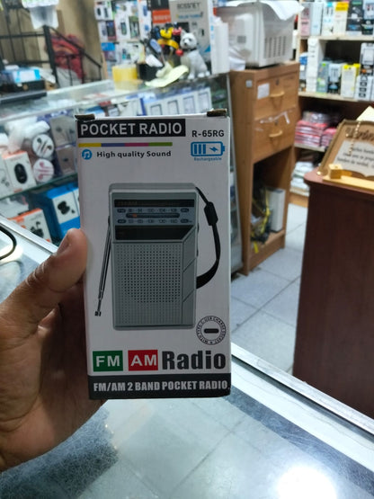 Radio Am/FM Recargable y a Pilas Cod:1391 driver:03