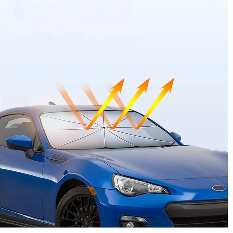 Tapasol Plegable Auto Tipo Sombrilla Fácil De Usar Y Guardar Cod:3386 Driver :01