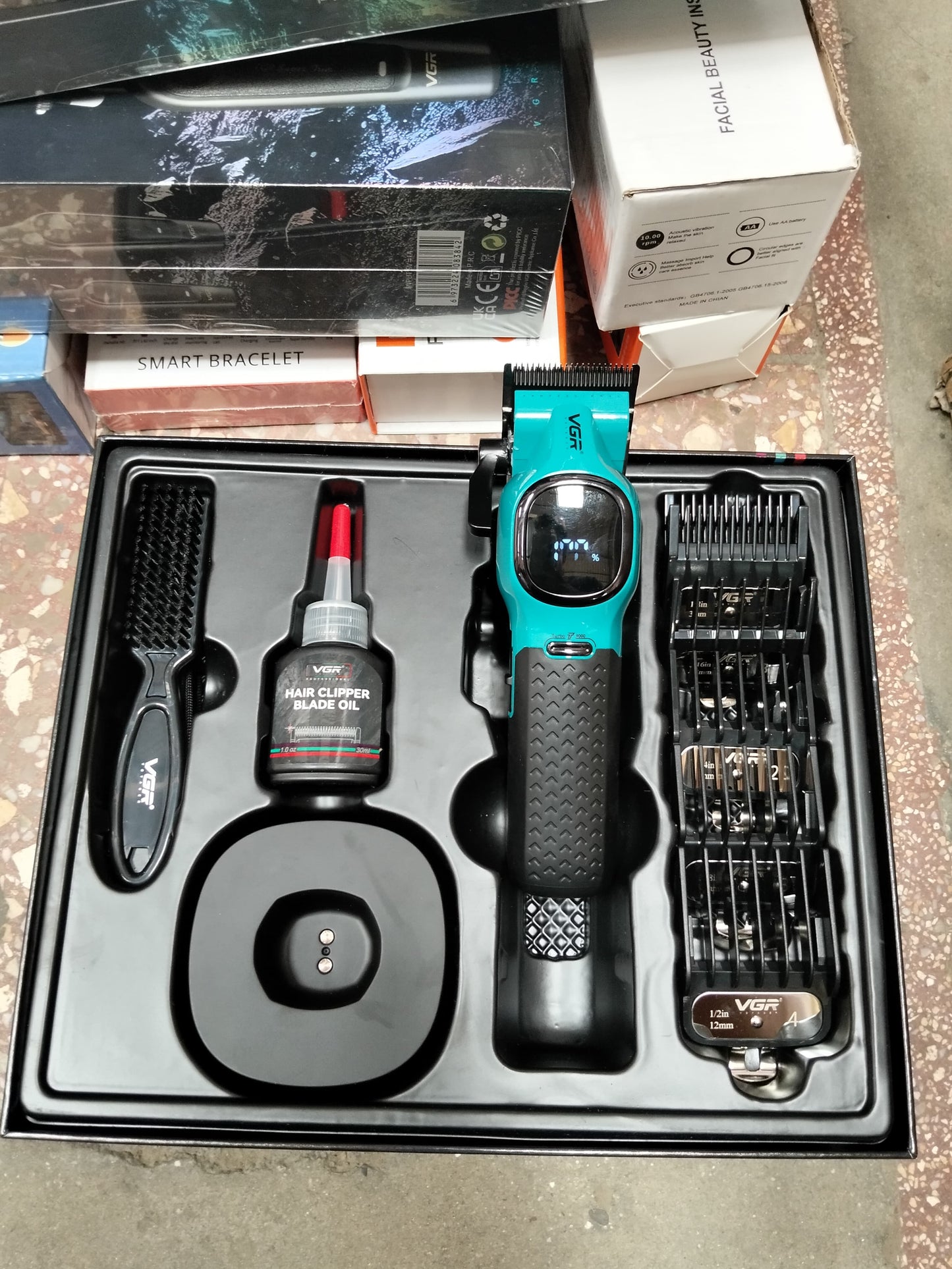 Maquina profesional de cortar  cabello Cod:1453 driver:01