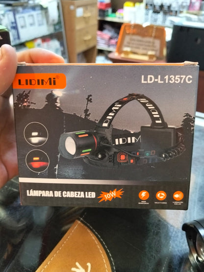 linterna minera recargable Cod:1205 driver:03