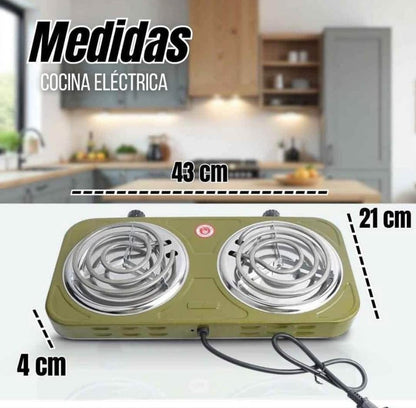 Cocina electrica 2 hornillas Cod:7004 driver :01