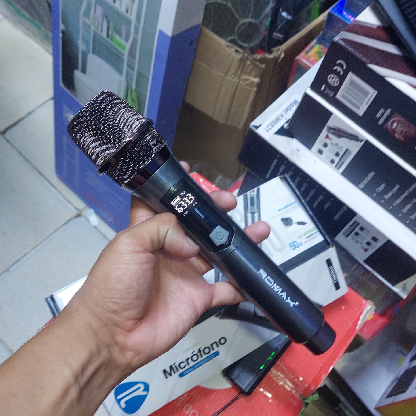 Microfono inalambrico Cod:3390 Driver :02