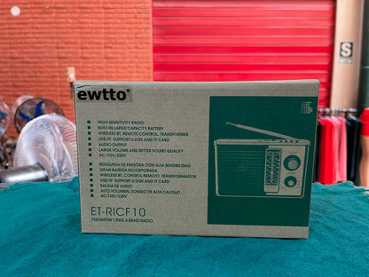 Radio FM/Am corriente y a pilas con control remoto Cod:1360 driver :03