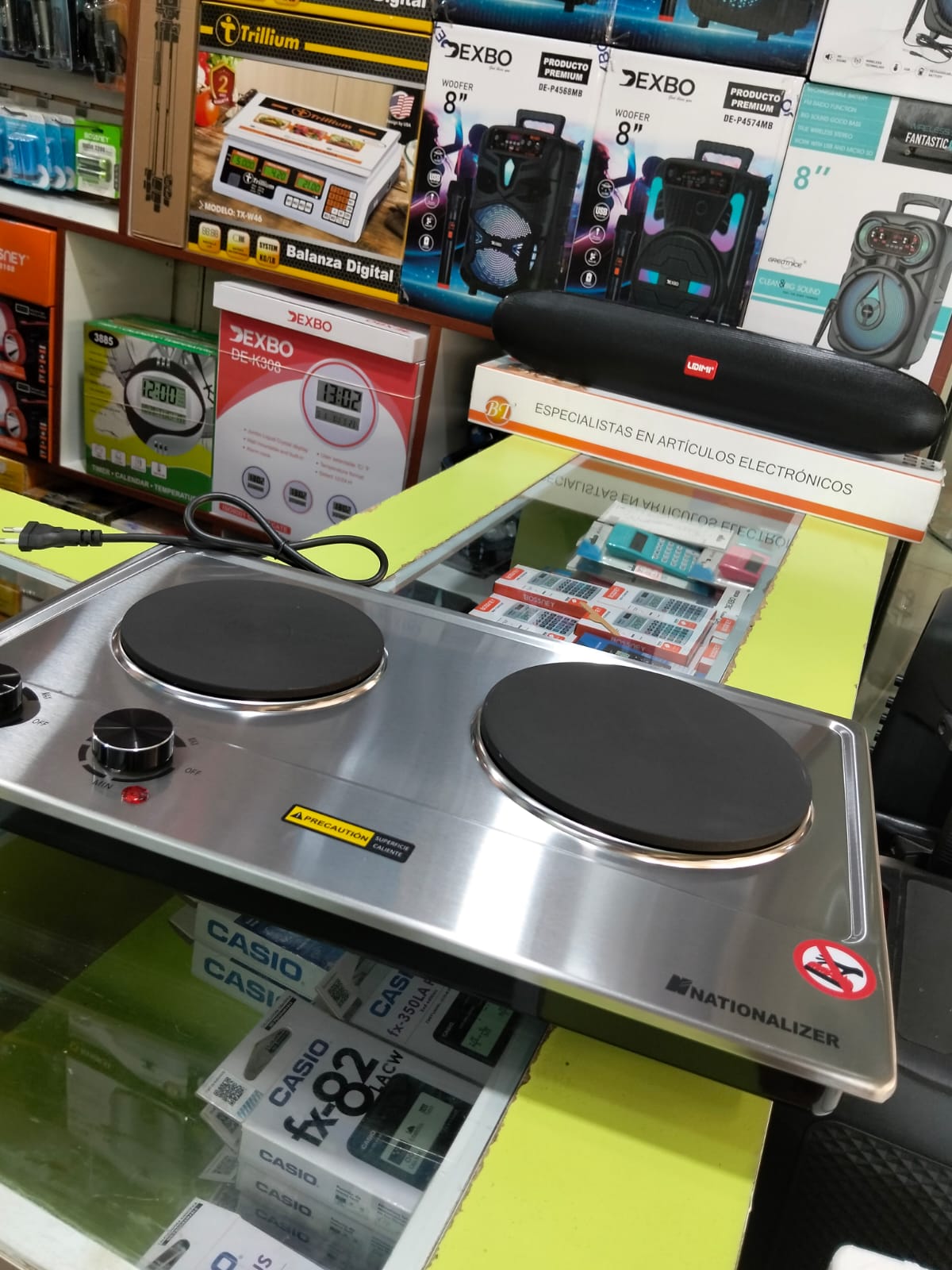 Cocina electrica 2 hornillas Cod:1500 driver :05