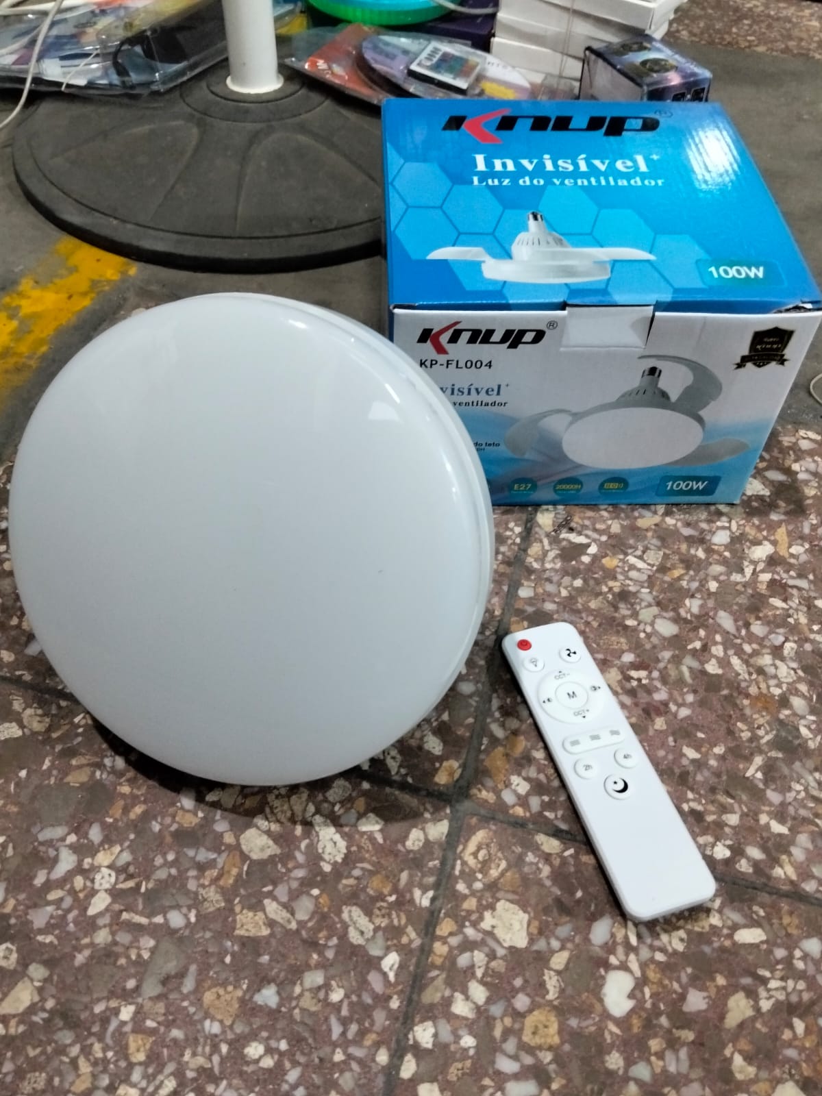 foco ventilador 100W  Cod:1155 driver:01