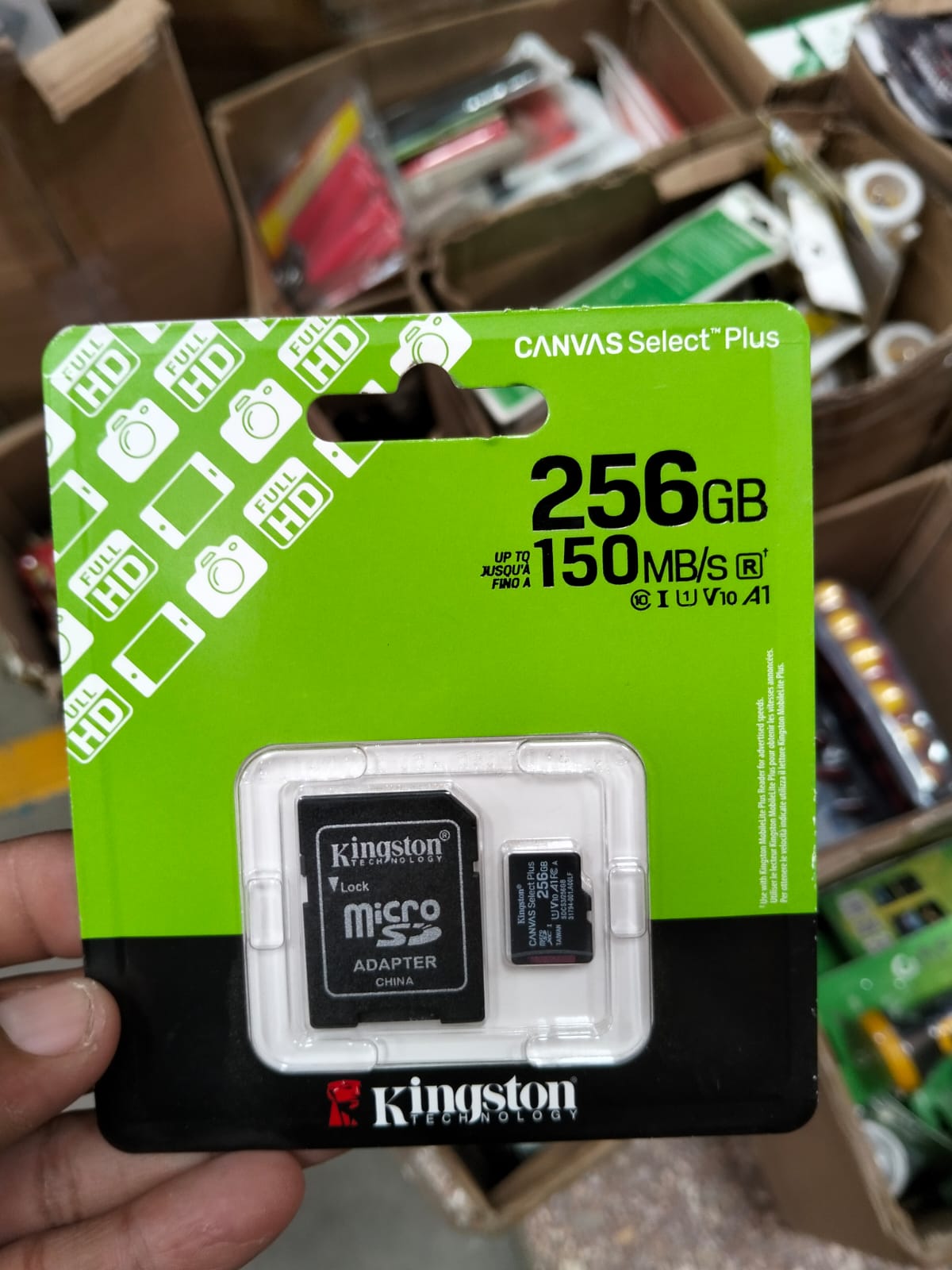 Memoria Micro SD 256 GB  Cod:1439 driver:01