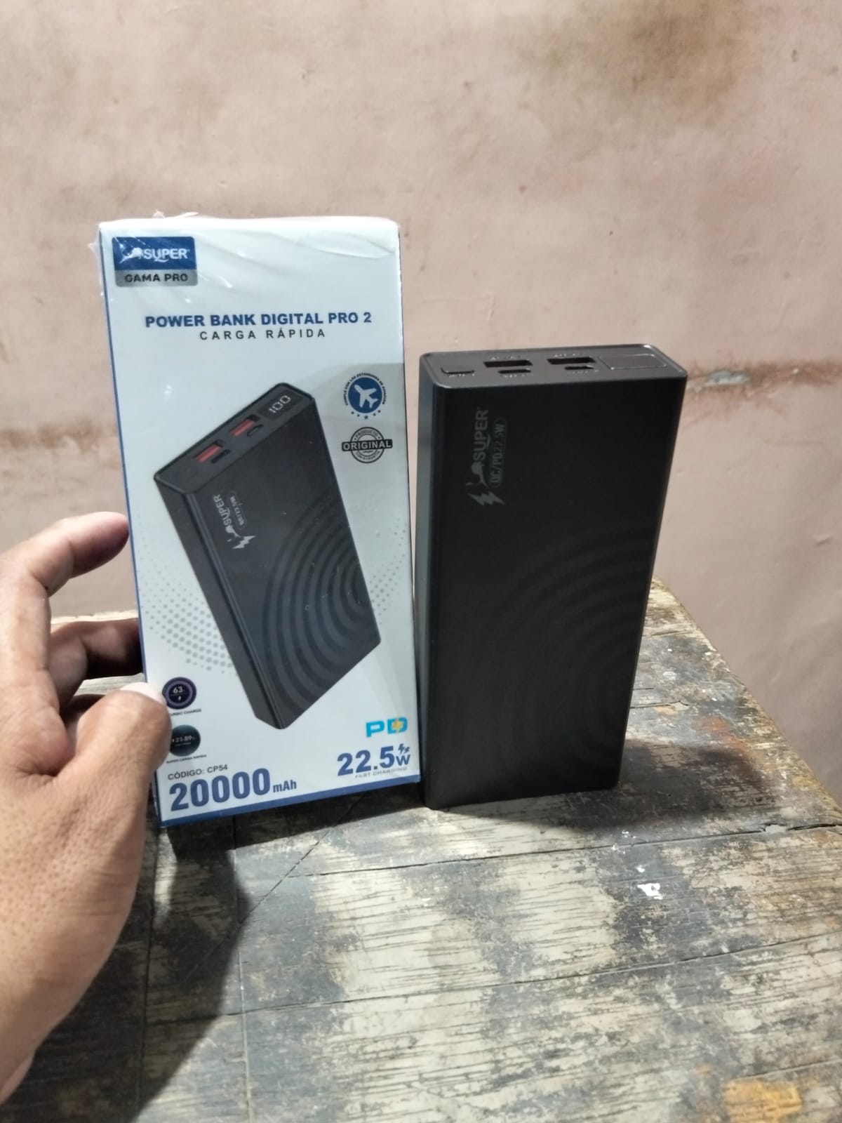 bateria portatil 20000mah Cod:1540