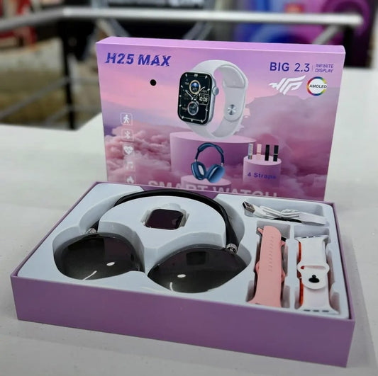 Reloj smartwacht  + audifonos bluetooth Cod:5026
