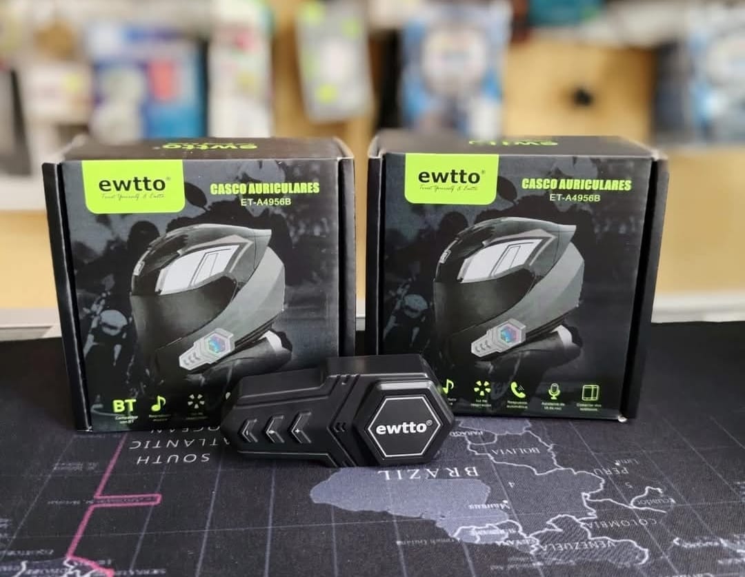 Audifonos bluetooth casco de moto Cod:3241 Driver :02; 01