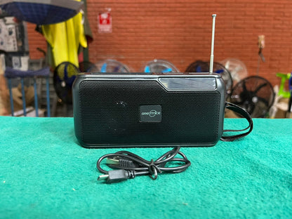 Radio recargable y con panel y usb y memoria Cod:1371 driver :03
