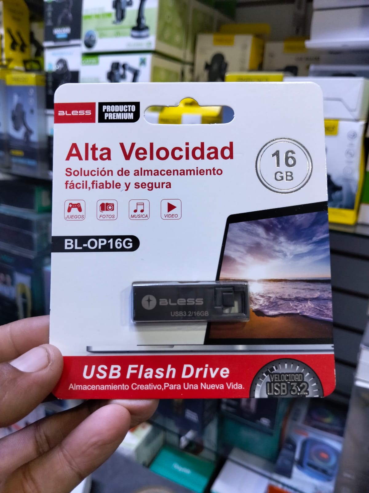 Memoria USB 16 GB Cod:1430 driver:02