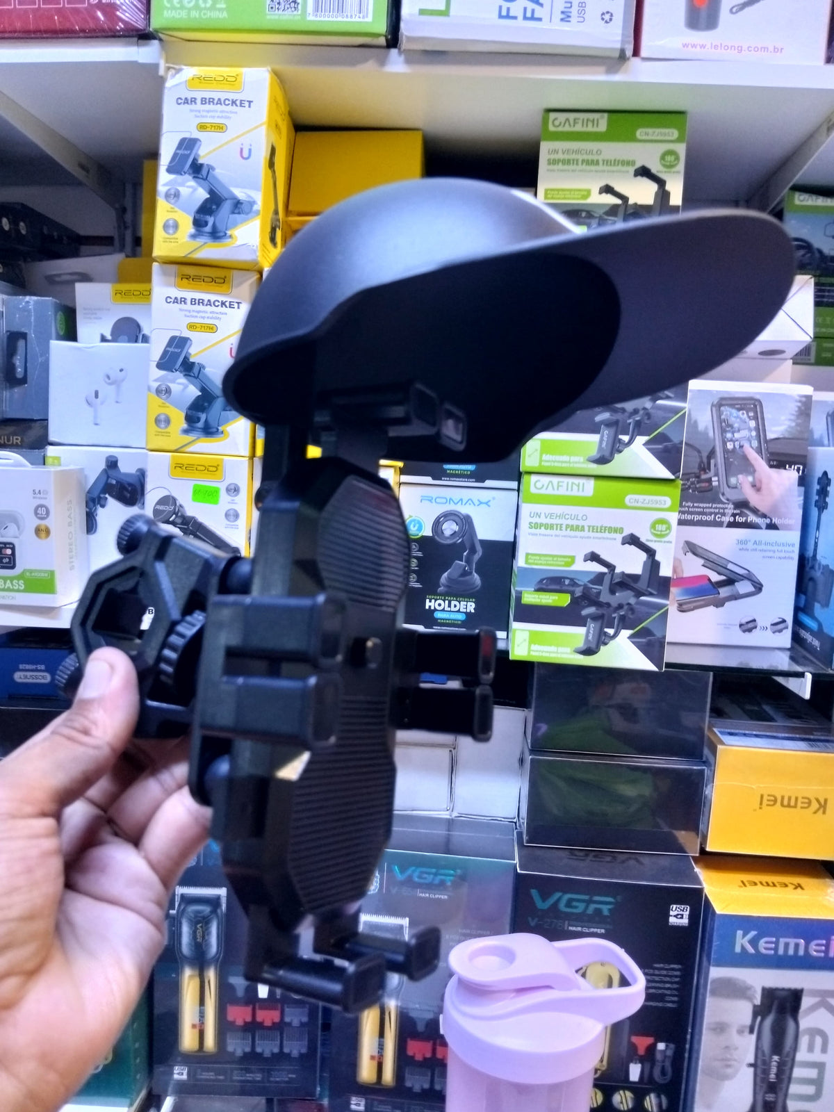 soporte de celular antivibracion para moto  Cod:3009 driver:02