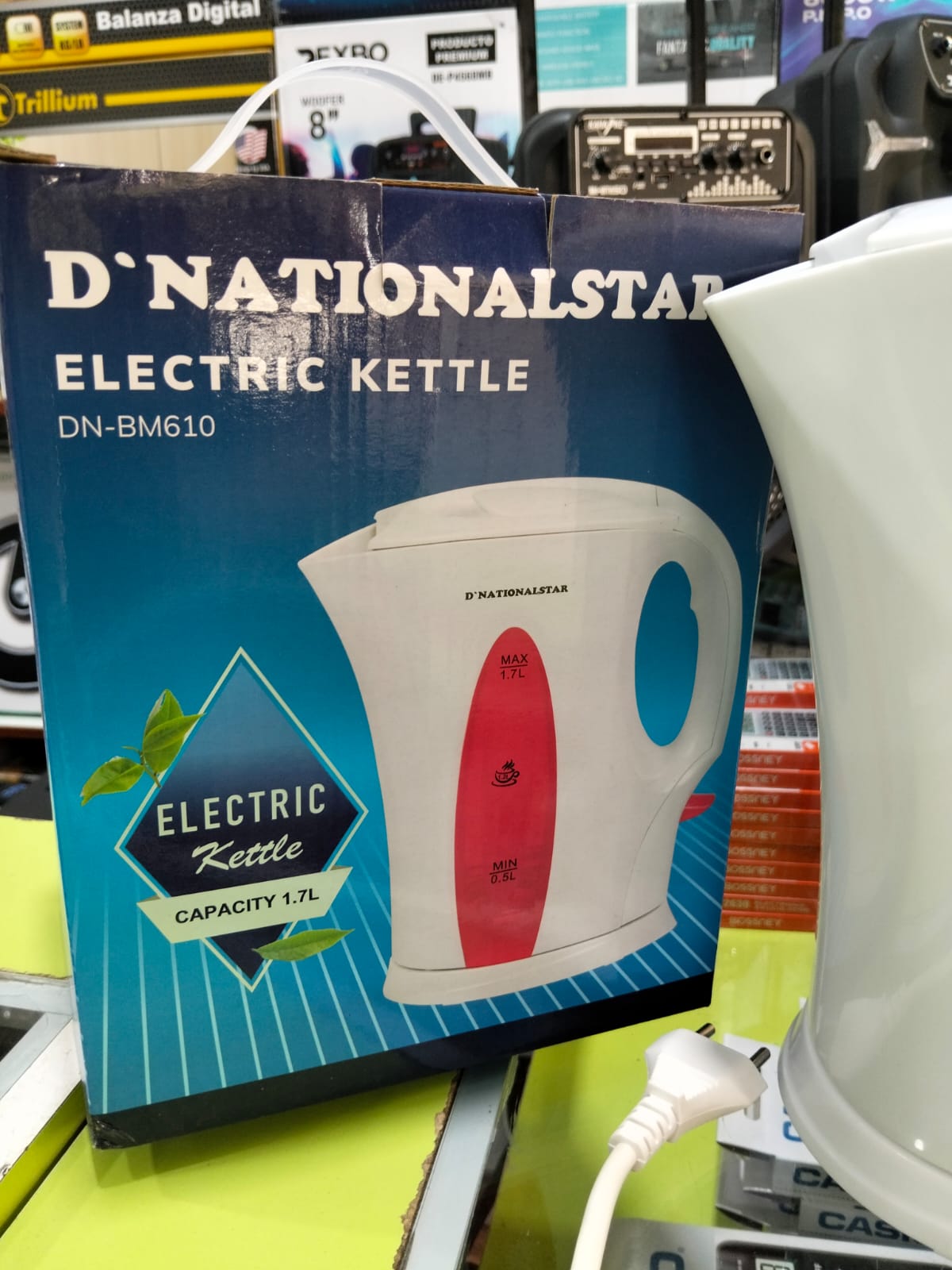 Hervidor electrico 1.7L cod:1244 driver:05