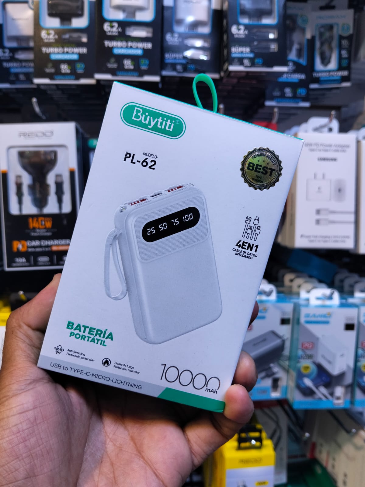 Bateria portatil 10000mah Cod:3082 driver :02
