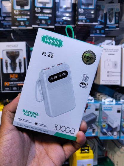 Bateria portatil 10000mah Cod:3082 driver :02