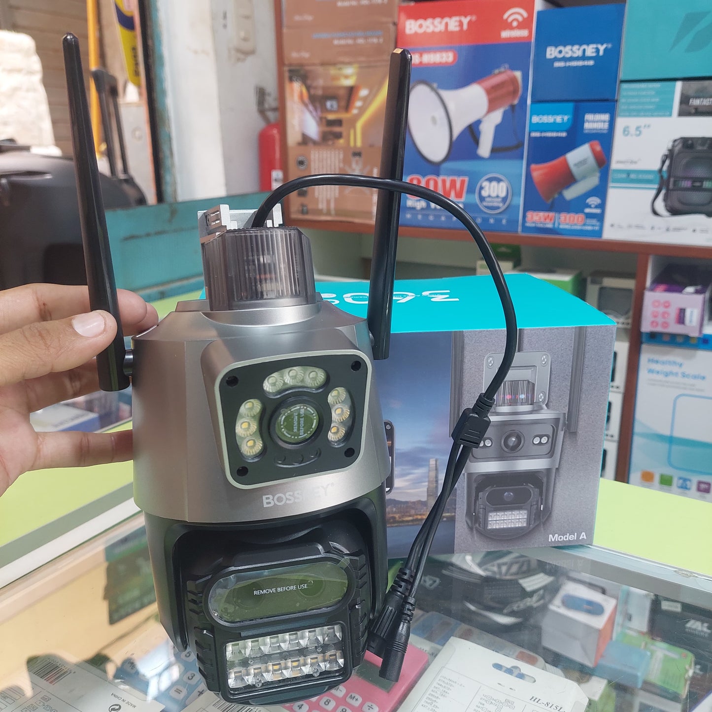 Camara de  seguridad  doble lente 3K Cod:3312 Driver :05