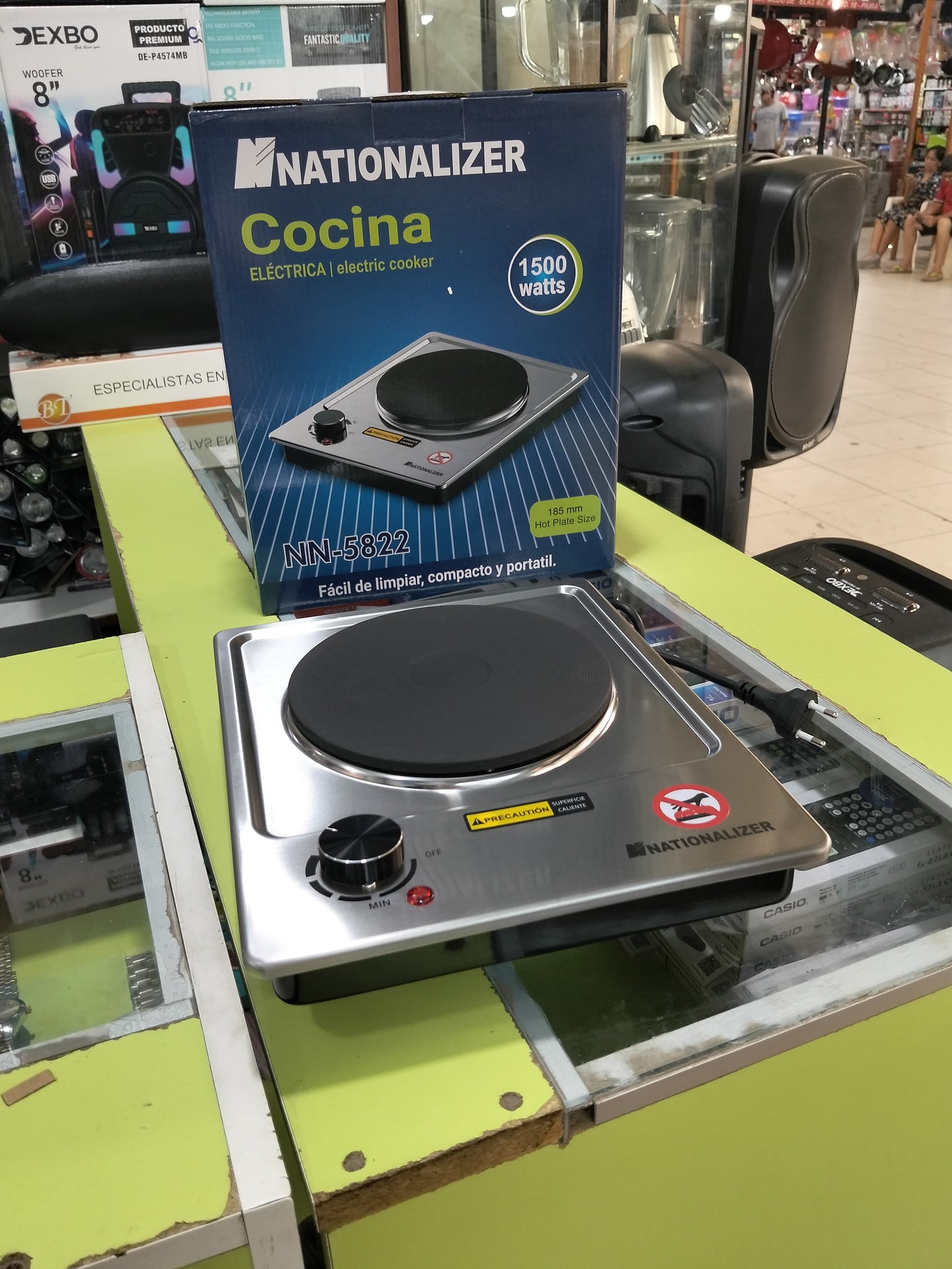 cocina electrica 1 hornilla Cod:1501 driver :05