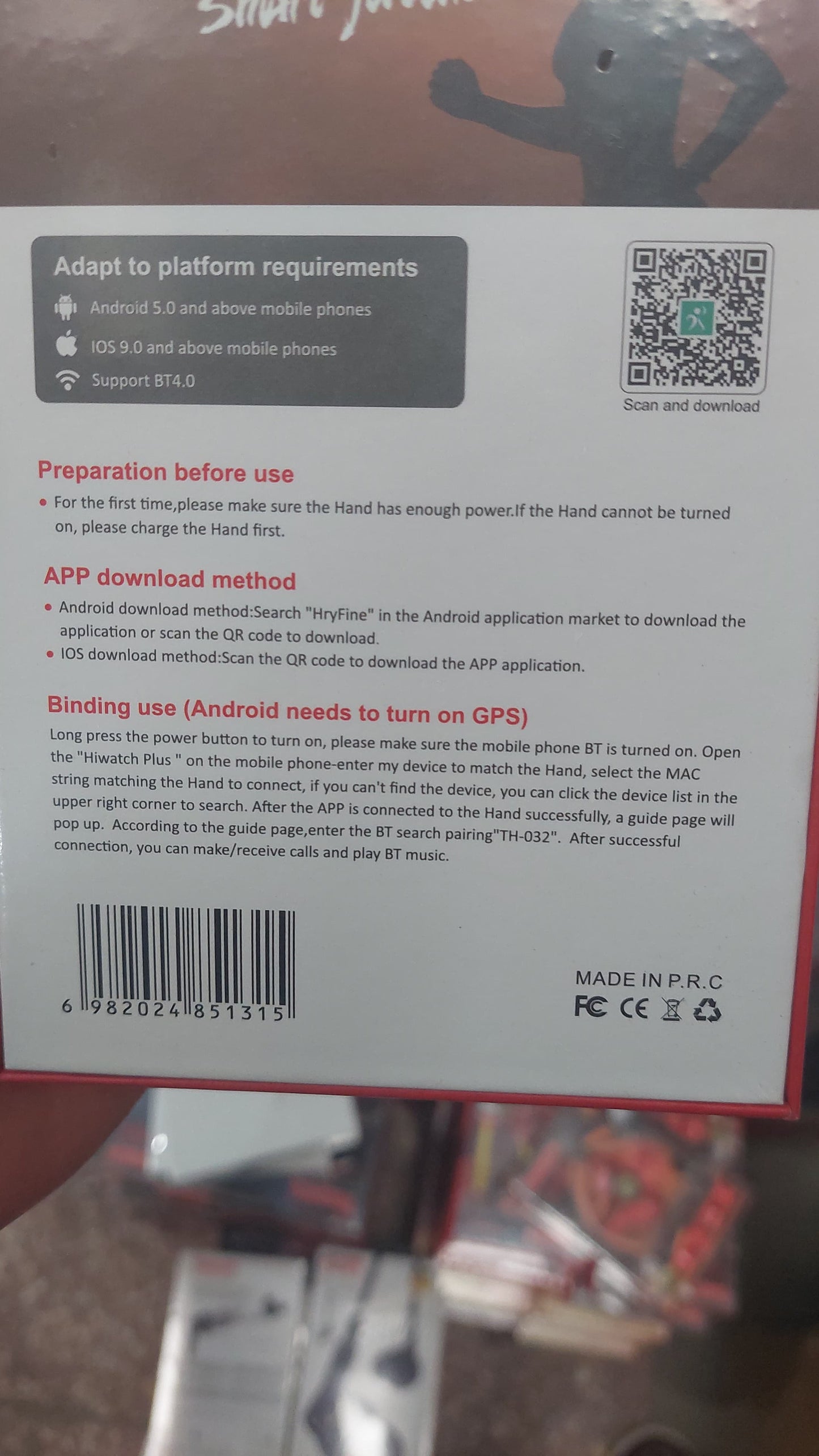 Reloj smartwacht Cod:5078 driver:01