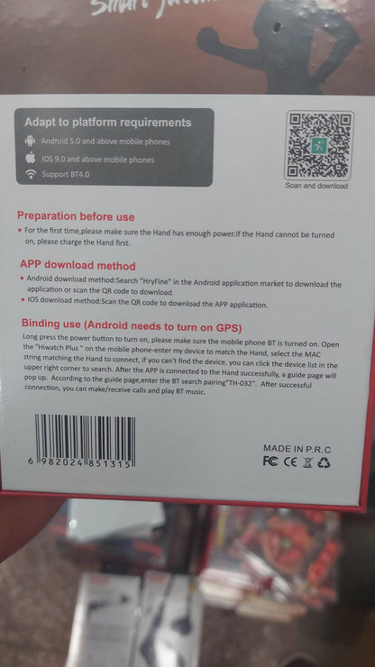 Reloj smartwacht Cod:5078 driver:01