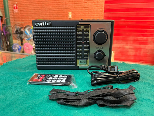 Radio FM/Am corriente y a pilas con control remoto Cod:1360 driver :03