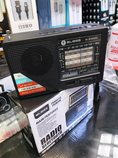 Radio FM/Am solar a pilas Cod:3073 driver :02