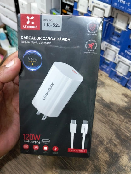 cargador tipo C 120W Cod:1526
