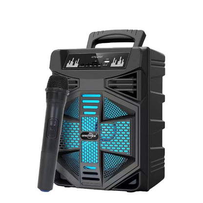 Parlante Bluetooth con microfono karaoke cod:1202 driver :01