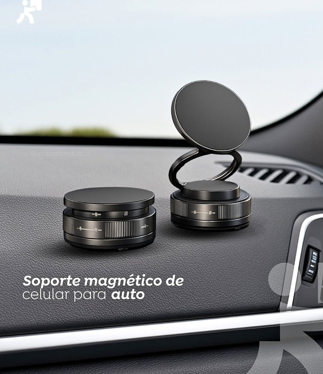 Soporte de celular imantado/magnetico  de carro Cod:3245 Driver:01