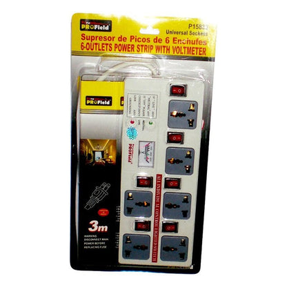 Supresor de picos 6 tomas  Cod:5063 Driver 03