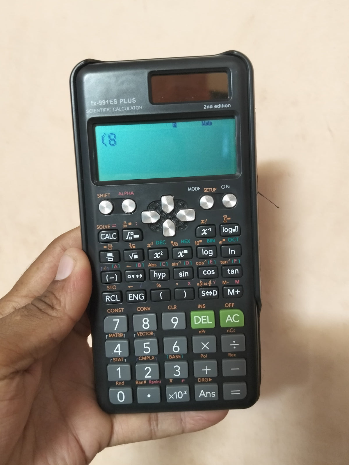 Calculadora científica 417 funciónes Cod:3019 driver :03
