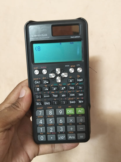 Calculadora científica 417 funciónes Cod:3019 driver :03