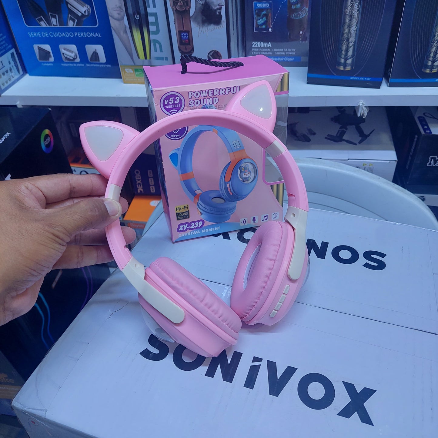 Audifonos bluetooth vincha Cod:6074 driver :02