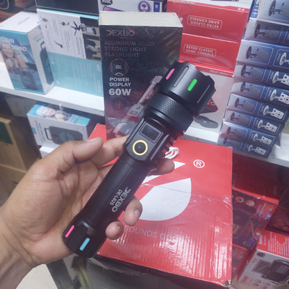 Linterna recargable 60W Cod:6071 driver:02