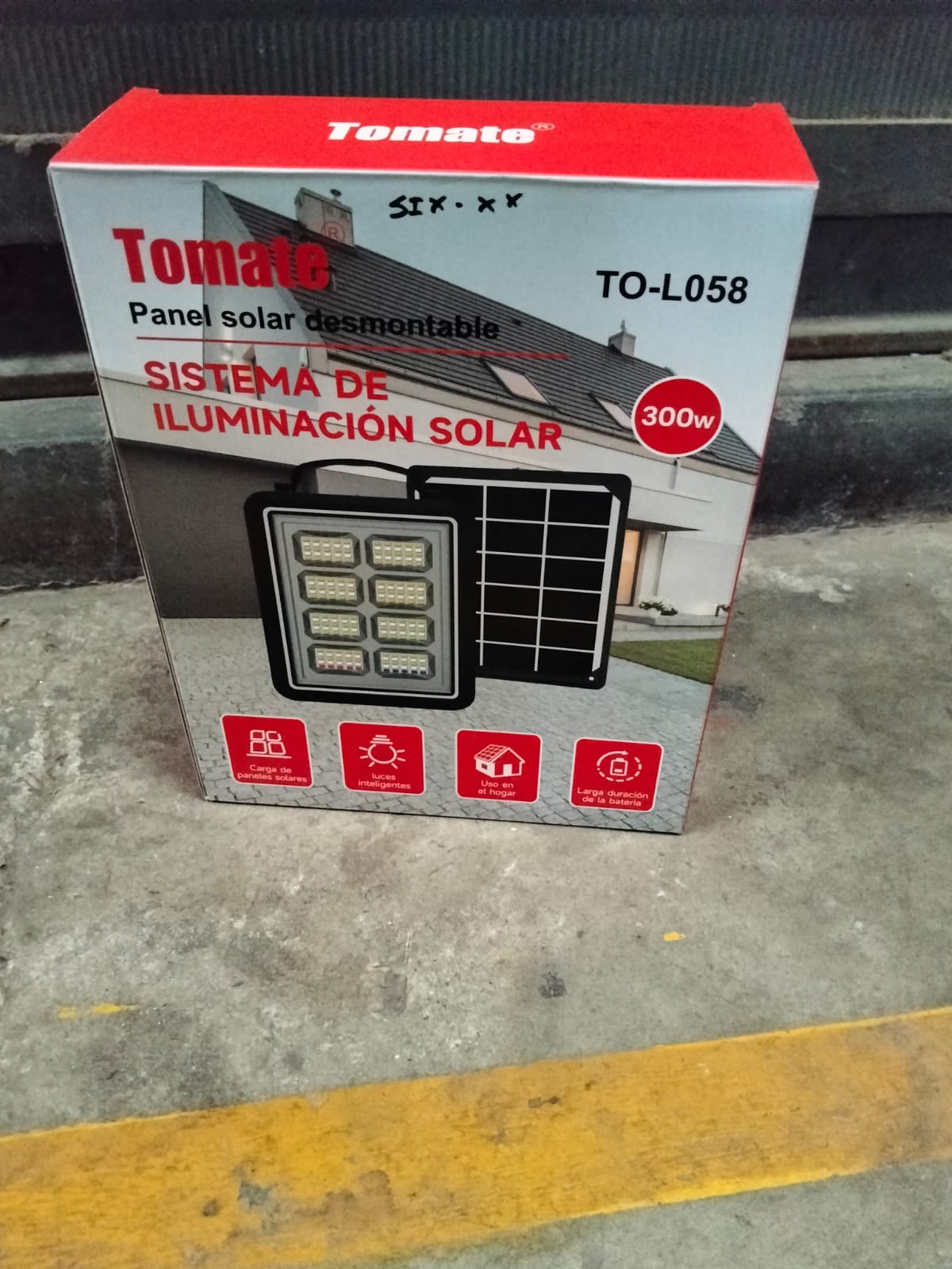 reflector solar portatil 300W Cod:1406 driver:01