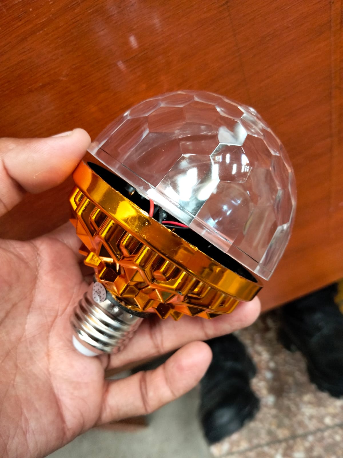 foco Giratorio luces sikodelicas Cod:1458 driver:01/