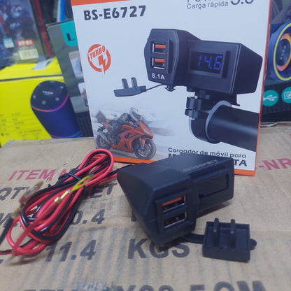 Cargador para moto 8.1A Cod:6021 driver :02