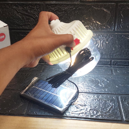 Foco recargable 120W con panel  solar Cod:5036 Driver :01;02