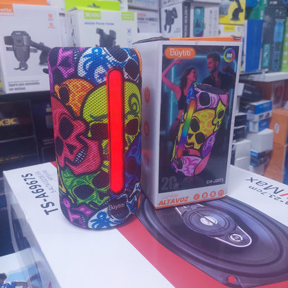 parlante Bluetooth calavera 20W cod:3318 Driver :02