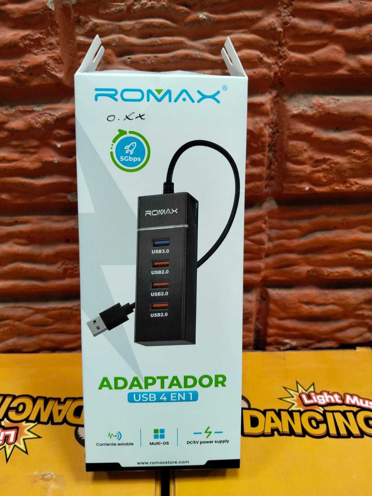 Hub Usb 4 Puertos Cod:1334 driver:01