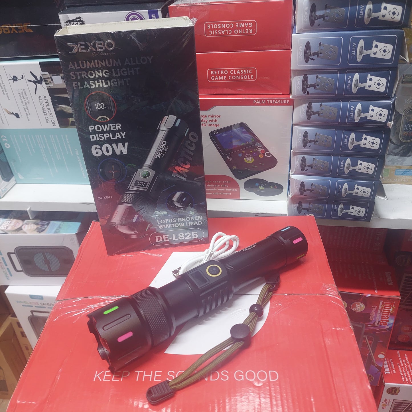 Linterna recargable 60W Cod:6071 driver:02