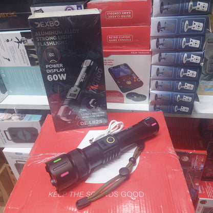 Linterna recargable 60W Cod:6071 driver:02